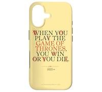 Carcasa para iPhone 17 Game of Thrones When You Play