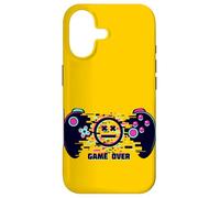 Carcasa para iPhone 17 Game Over with Wild Smile Face Mood with Controller Graphic