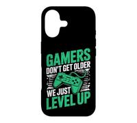 Carcasa para iPhone 17 Gamers Don't Get Older We Just Level Up Funny Gamer Retro