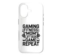 Carcasa para iPhone 17 Gaming Fitness Lift Run Game Walk Repeat