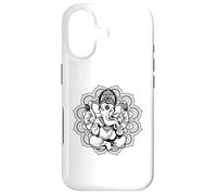 Carcasa para iPhone 17 Ganesha Mandala Hindú Dios Hinduismo Yoga Regalo