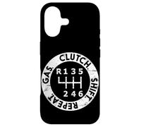 Carcasa para iPhone 17 Gas. Clutch. Shift. Repeat. 6-Speed Stick Shift Driver Mens