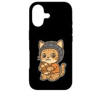 Carcasa para iPhone 17 Gato De Rugby con Scrum Cap Cartoon