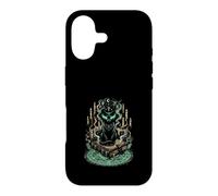 Carcasa para iPhone 17 Gato Negro Místico Grimorio Brujería Gótico Oculto