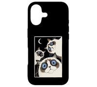 Carcasa para iPhone 17 Gatos Ragdoll Trio Ojos Azules para Cat Mom o Dad