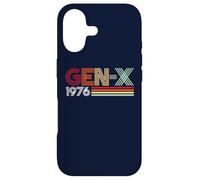 Carcasa para iPhone 17 Gen X 1976 Retro Generation xer Vintage Text Style