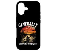 Carcasa para iPhone 17 GENERALMENTE PERDIDO Pero Paddling con Confianza Aventuras en Canoa