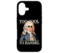 Carcasa para iPhone 17 George Frideric Handel, Too Cool To Handel, Música clásica