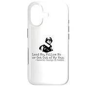 Carcasa para iPhone 17 George S. Patton Cita WW2 General Patton