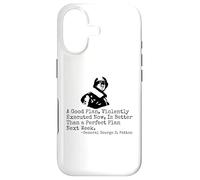 Carcasa para iPhone 17 George S. Patton Cita WW2 General Patton