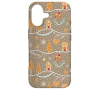 Carcasa para iPhone 17 Gingerbread Town - Coqueta Festiva de Navidad