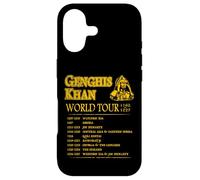 Carcasa para iPhone 17 Gira Mundial: Genghis Khan - Imperio histórico Mongol