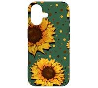 Carcasa para iPhone 17 Girasol Sunshine Vibrante Vintage Pop Art Flower Graphic
