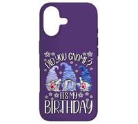 Carcasa para iPhone 17 GNOME Birthday For Women Did You GNOME It`s My Birthday