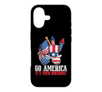 Carcasa para iPhone 17 Go America It's Your Birthday 4th of July Patriotic