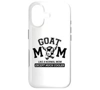 Carcasa para iPhone 17 Goat mom Like a Normal mom Except Much Colour