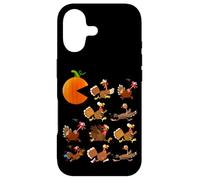 Carcasa para iPhone 17 Gobble Til You Wobble Thanksgiving Pumpkin Game Eats Turkeys