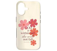 Carcasa para iPhone 17 God is Within Her She Will Not Fall Bible Verse Psalm 46:5
