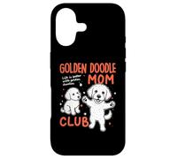 Carcasa para iPhone 17 Golden Doodle Mom Club Goldendoodle Dog Mom Día de la Madre