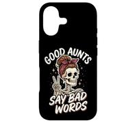 Carcasa para iPhone 17 Good Aunts Say Bad Words