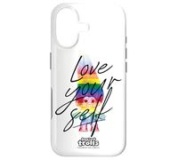 Carcasa para iPhone 17 Good Luck Trolls Love Your Self Rainbow