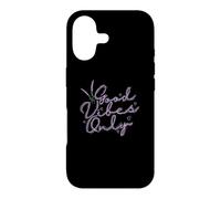 Carcasa para iPhone 17 Good Vibes Only Lavender Garden Fragancia Planta