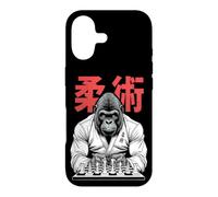Carcasa para iPhone 17 Gorilla Jiu Jitsu Ju Jutsu MMA BJJ Grappling Chess Kanji Ape