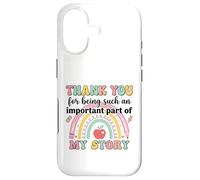 Carcasa para iPhone 17 Gracias Parte Importante Mi Profesor de Historia