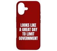 Carcasa para iPhone 17 Gracioso Libertario Libertad Libertad Capitalismo Amante Político