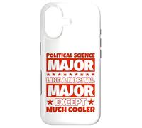 Carcasa para iPhone 17 Graduación de Estudiantes de Ciencias políticas - Excepto Mucho más Fresco