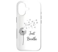 Carcasa para iPhone 17 Gráfico de Diente de león Just Breathe Wildflower Make a Wish