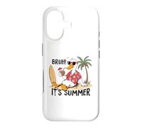 Carcasa para iPhone 17 Gráfico Divertido de Surf de Vacaciones en Duck Beach de Bruh It's Summer