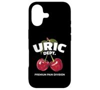 Carcasa para iPhone 17 Gráfico Humor Cereza Uric Dept