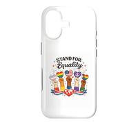 Carcasa para iPhone 17 Gráfico Inspirador Stand For Equality Diversity Unity