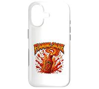 Carcasa para iPhone 17 Gráfico Picante de Salsa flameante Inferno Burst
