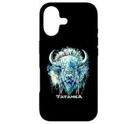Carcasa para iPhone 17 Gran Búfalo Blanco Nativo Americano Animal Espíritu Sagrado III