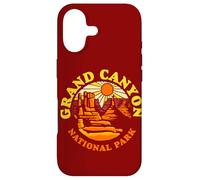 Carcasa para iPhone 17 Grand Canyon National Park Arizona Vintage 80s Hiking Retro