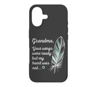 Carcasa para iPhone 17 Grandma Wings were Ready by My Heart Not Memorial