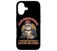 Carcasa para iPhone 17 Grandpas Wisdom Priceless Like His Old Coins