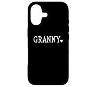 Carcasa para iPhone 17 Granny Gifts for Women Design with Heart Love Granny