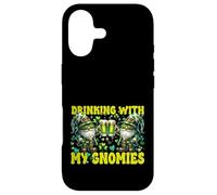 Carcasa para iPhone 17 Green Beer Drinking with My Gnomies Cute St Pattys Day GNOME