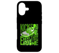Carcasa para iPhone 17 Green Kicks Rule Everything Around Me Gráfico Verde