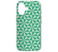 Carcasa para iPhone 17 Green Triangle Hexagon Square Middle East Celtic Pattern