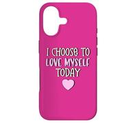 Carcasa para iPhone 17 Grunge Auto Amor Elijo Amor Me Afirmación