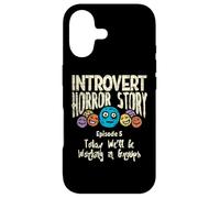Carcasa para iPhone 17 Grupo de Trabajo de Terror introvertido tímido Antisocial Regreso a la Escuela