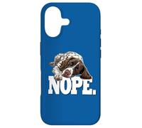 Carcasa para iPhone 17 GSP Hunting Dog Sleeping Nope German Shorthaired Pointer