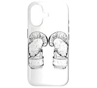 Carcasa para iPhone 17 Guantes Kickboxing Sketch Muay Thai