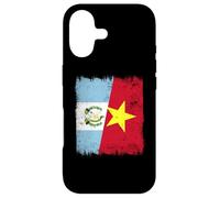 Carcasa para iPhone 17 Guatemala Vietnam Media Bandera Guatemalteca Vietnamita Historia