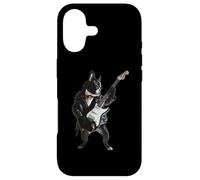 Carcasa para iPhone 17 Guitarra Boston Terrier