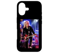 Carcasa para iPhone 17 Guitarrista Brian May Queen & Adam Lambert por Dick Barnatt